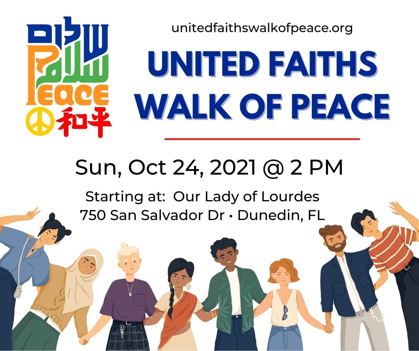 United Peace Walk in Dunedin