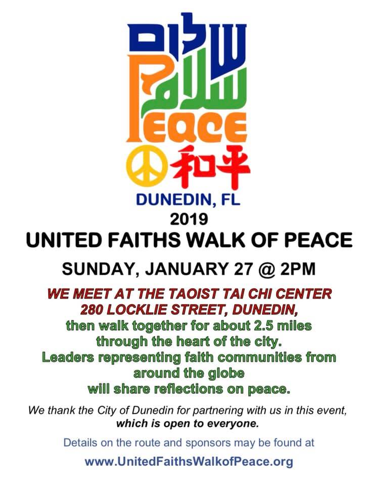 2019 United Faiths Walk Of Peace